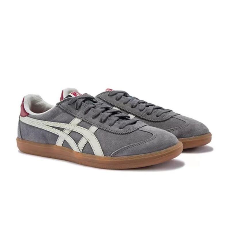 Onitsuka Tiger Tokuten Grey Unisex Onitsuka Tiger Shoes Sneakers CHARCOAL/BIRCH [Parallel Import]