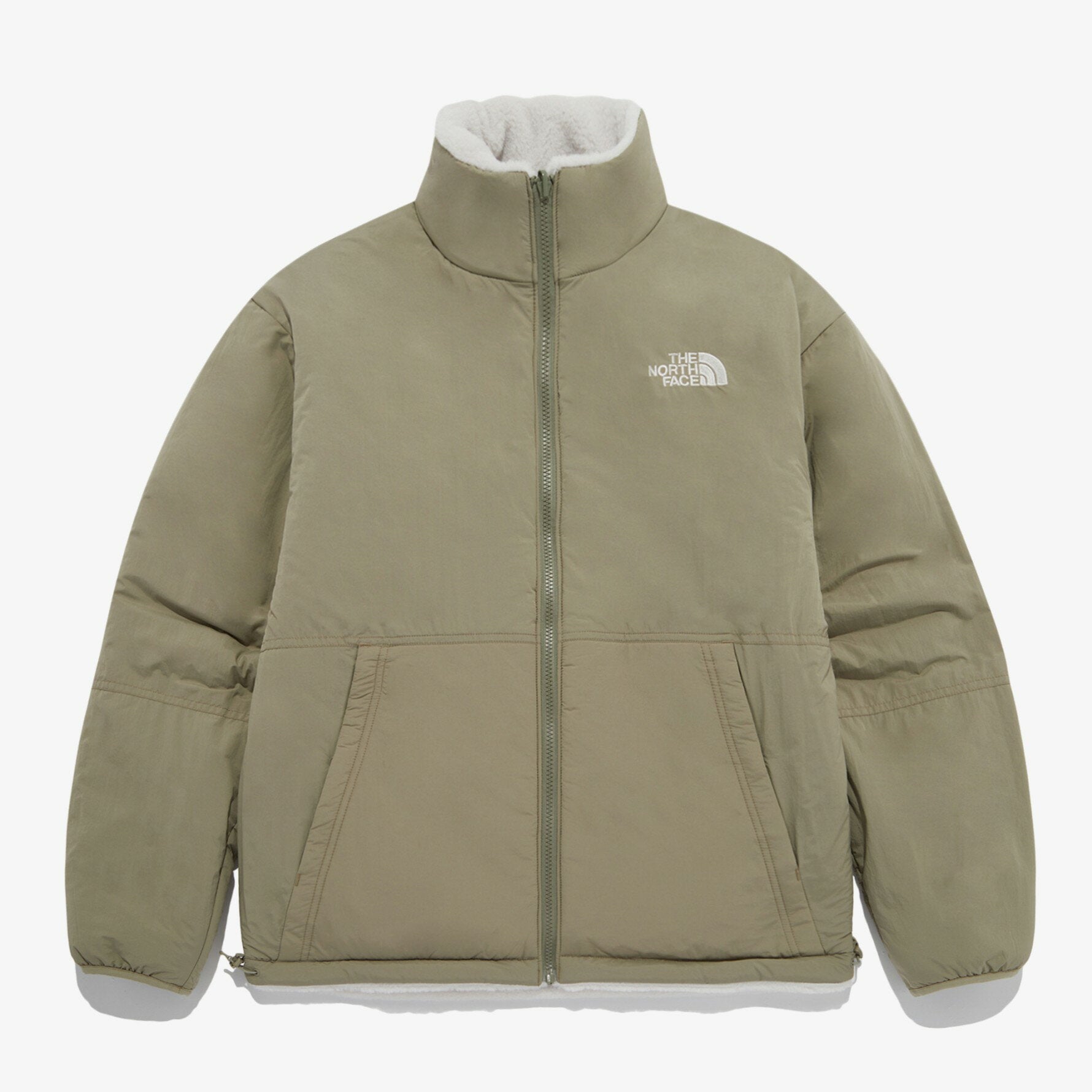 ★Envío gratuito★[THE NORTH FACE] NJ3NQ63 M'S RE WOOLWAVE RVS FIEECE JACKET 24SS Chaqueta polar para mujer Ropa de abrigo Manga larga esponjosa Combinación de moda Diario Diario Hombres Mujeres Unisex Boa