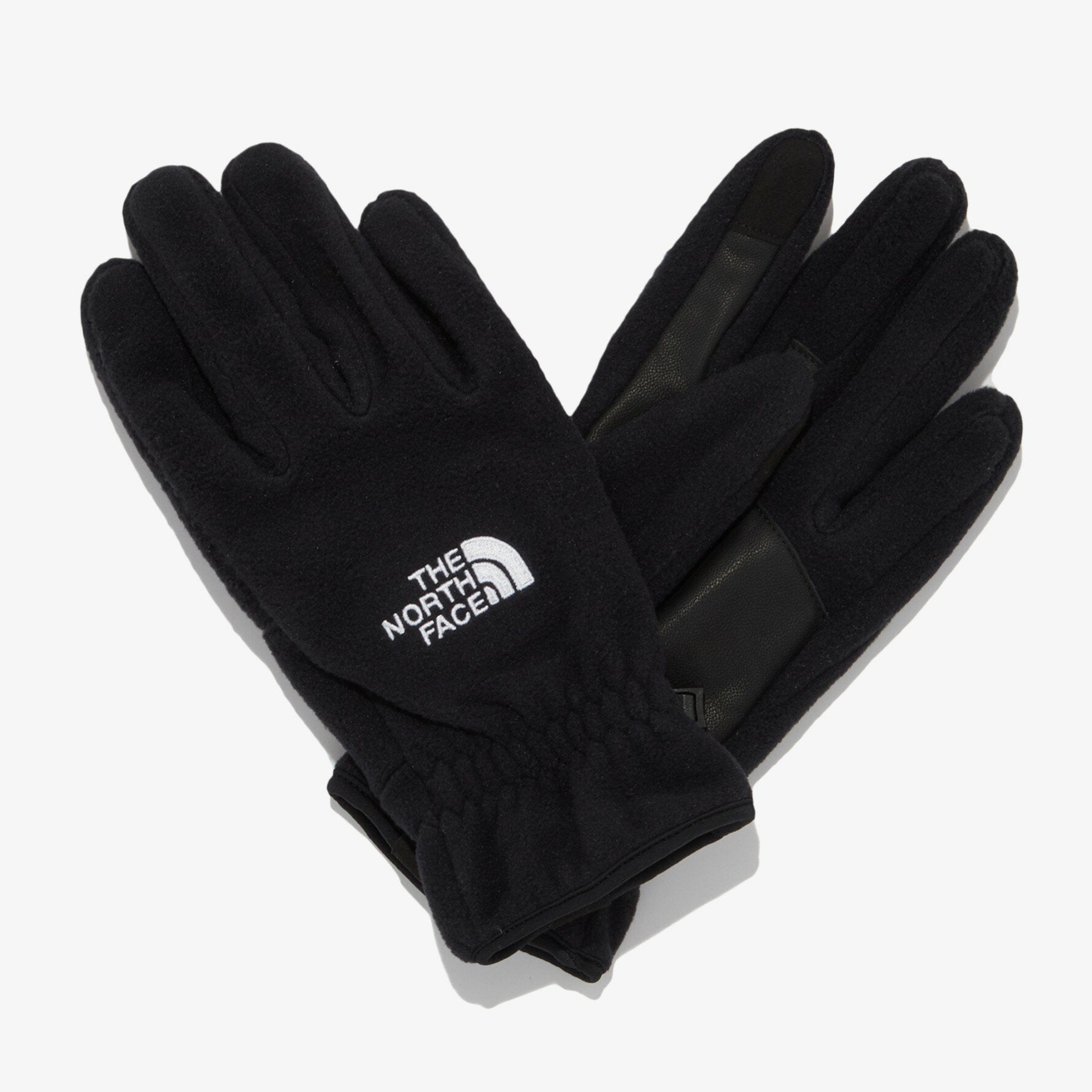 ★Envío gratuito★THE NORTH FACE★NJ3GQ52 UNI FLEECE GLOVE Guantes Elásticos Cálidos Ajuste cálido Suaves Mujeres Hombres Hombres Mujeres Unisex Korea North Face Blanco Leve