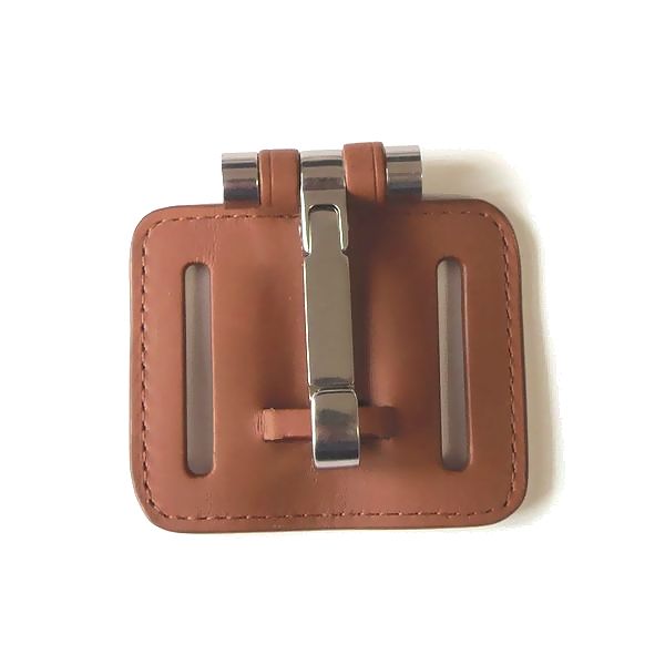 BOTTEGA VENETA Belt Hook 580084 VM40Y 2720 Wood Brown Brand New Brand Key Hook Belt Accessories X'mas Christmas Gifts