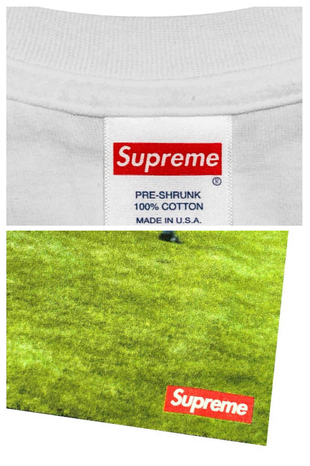 SUPREME T-shirt Tops 24SS New White Maradona Tee Maradona White Photo T