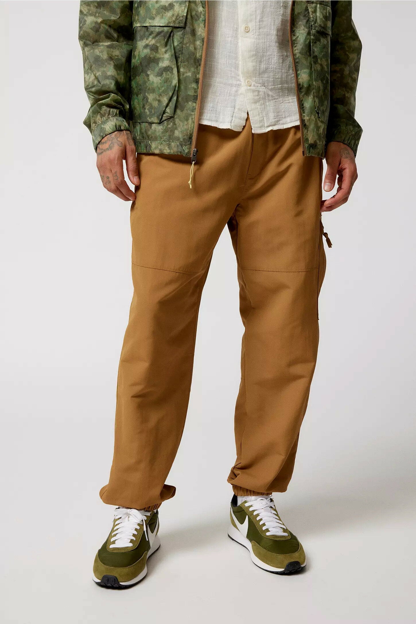 The North Face Nylon Easy Pants (NYLON EASY PANT) Men's (ALMOND BUTTER) New EU/USA Model 2024 Fall/Winter