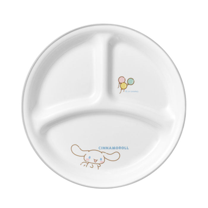 Lunch Plate Small 21.5cm CORELLE Sanrio Cinnamoroll Reinforced Heat Resistant Glass J385-SNC Microwave OK Dishwasher Safe Light and Thin Made in America