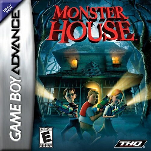 [Used] North American version GBA Monster House Game Boy Advance