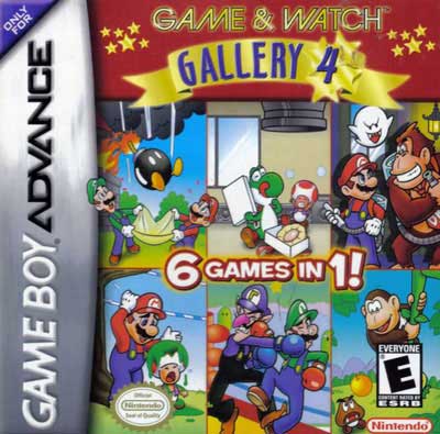 [Used] North American version GBA Game & Watch Gallery 4 Game Boy Gallery 4 Game Boy Advance