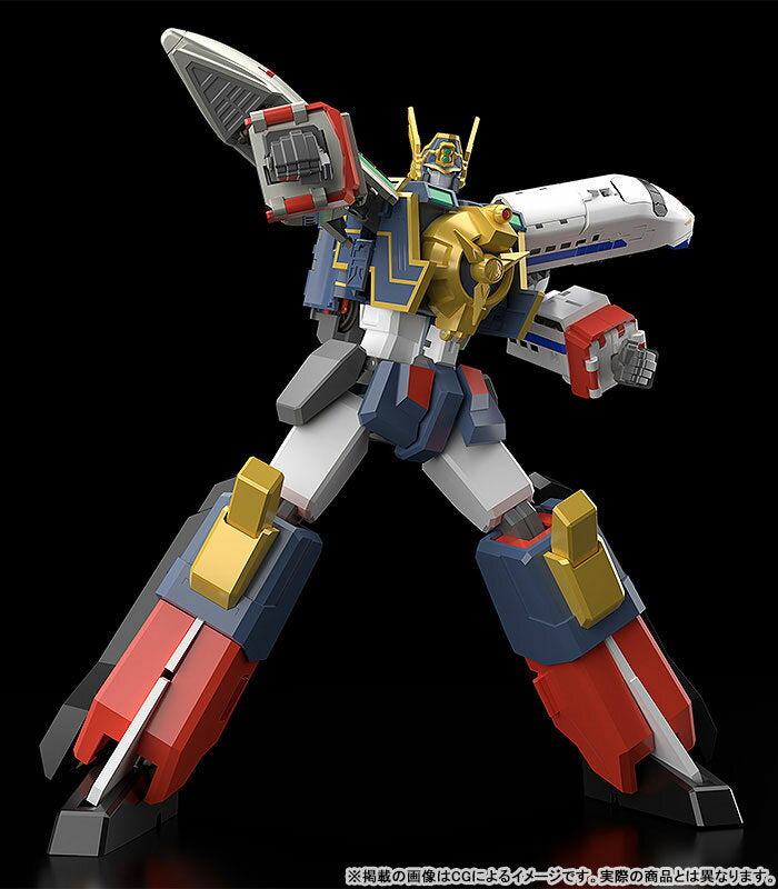 [New] [Ready to ship] Hero Express Might Gain THE Combination Might Gain Non-scale Plastic Painted Movable Figure Completed Toy Gain Might Wing Locomo Riser Good Smile