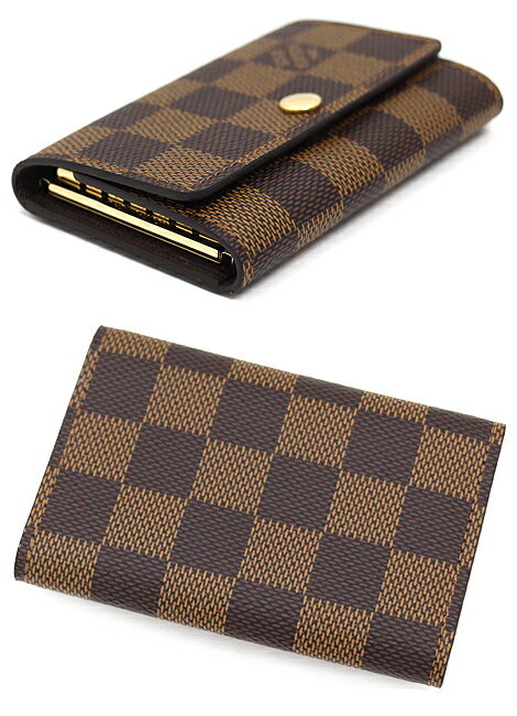 LOUIS VUITTON N62630 Damier Multicle 6 6-key case for both men and women, new gift [Free shipping]