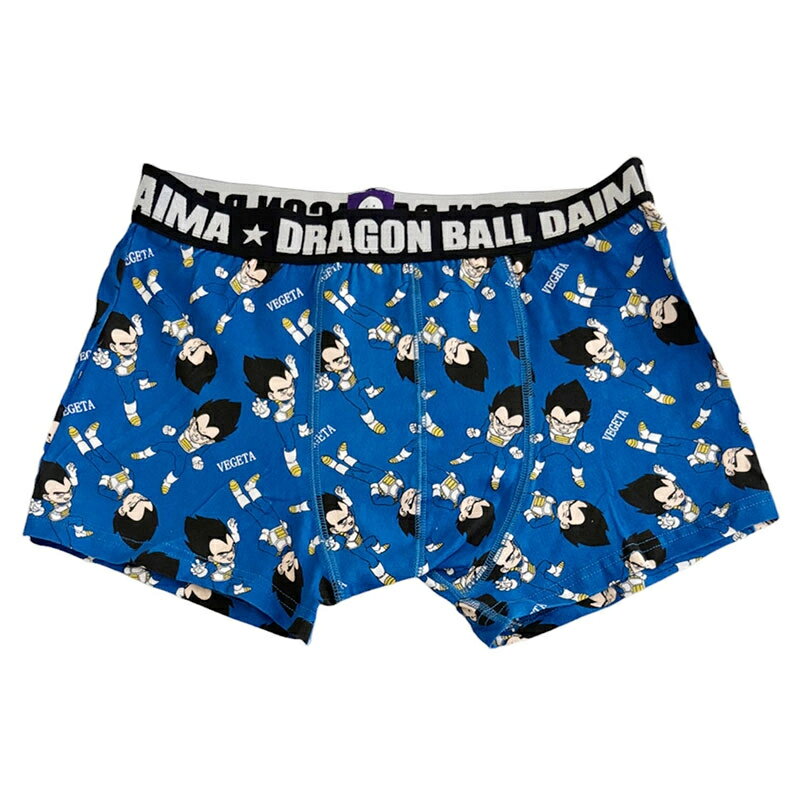 [Free shipping by mail purchase] Dragon Ball DAIMA Vegeta Mini All-over Pattern Boxer Shorts L TE1597 Underwear Gift Unisex Men's Women's Low Rise Cotton Blend Cotton Front Closed Character A