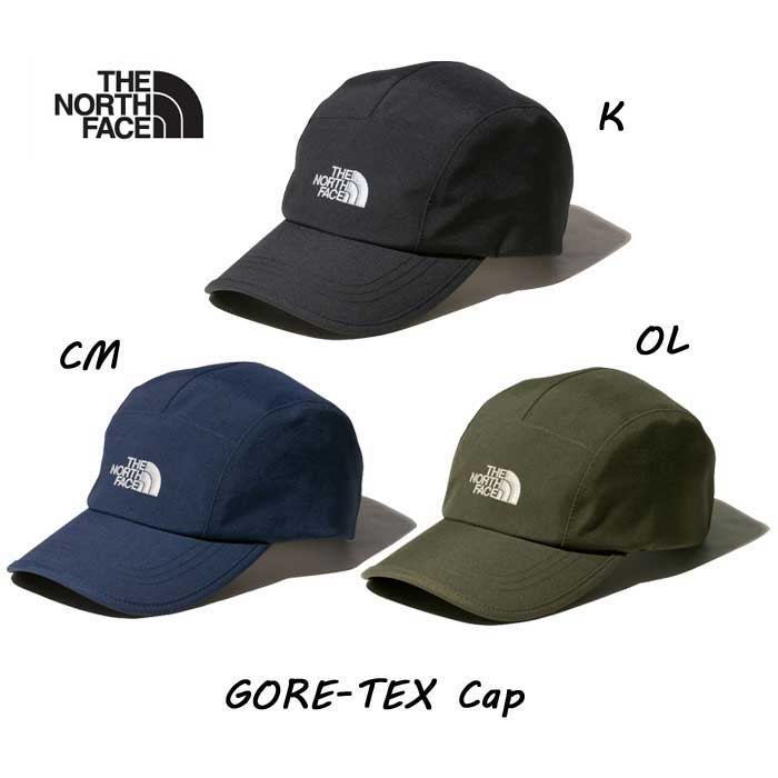 The North Face NN02305 Gore-Tex Cap (Unisex) The North Face GORE-TEX Cap Trekking Waterproof Cap Black (K) Cosmic Blue (CM) Olive (OL)