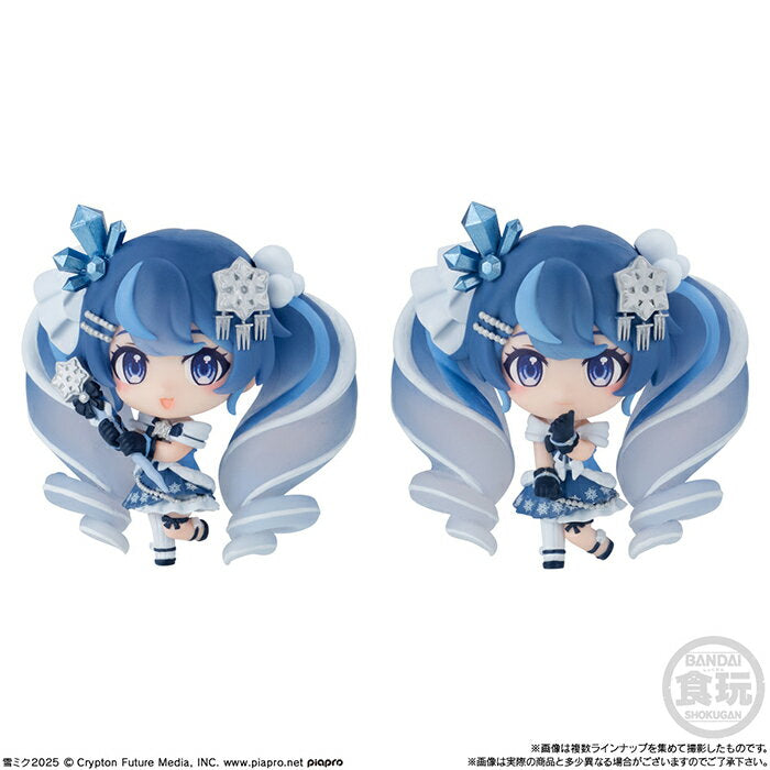 Free Shipping BANDAI Candy SNOW MIKU COLLECTION 2025 8 Pieces Box Box Bandai Candy Toy Hatsune Miku Yuki Miku KAITO MEIKO Megurine Luka Kagamine Rin Kagamine Ren Piapro Deformed Figure Character Goods Here