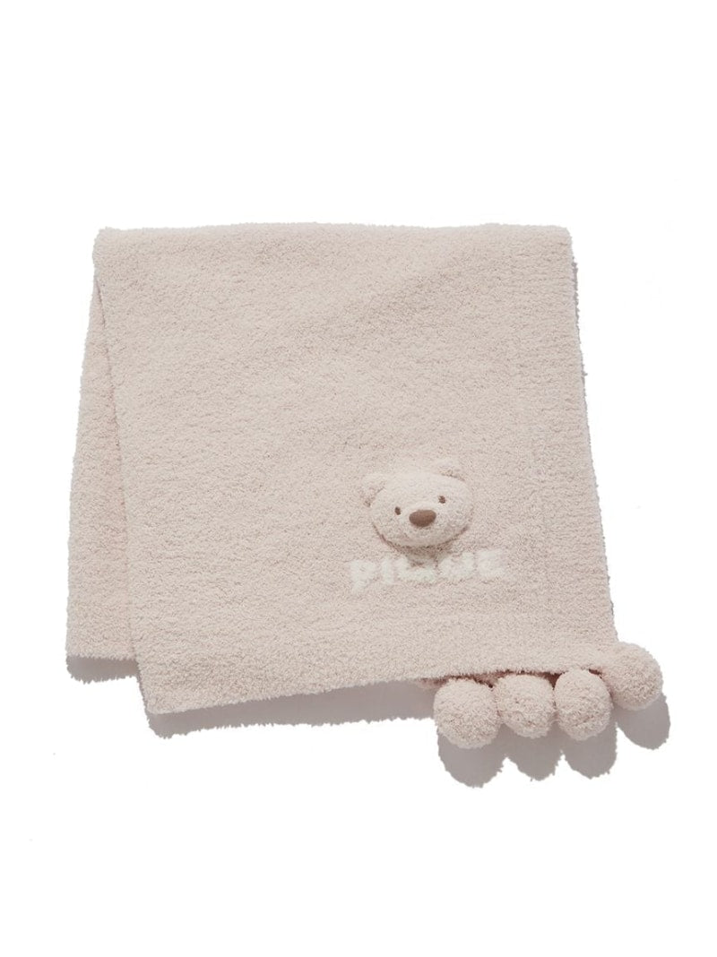 [ONLINE exclusive colors available] [KIDS] Powder Bear Blanket gelato pique fashion goods other fashion goods pink white [Free shipping] [Rakuten Fashion]