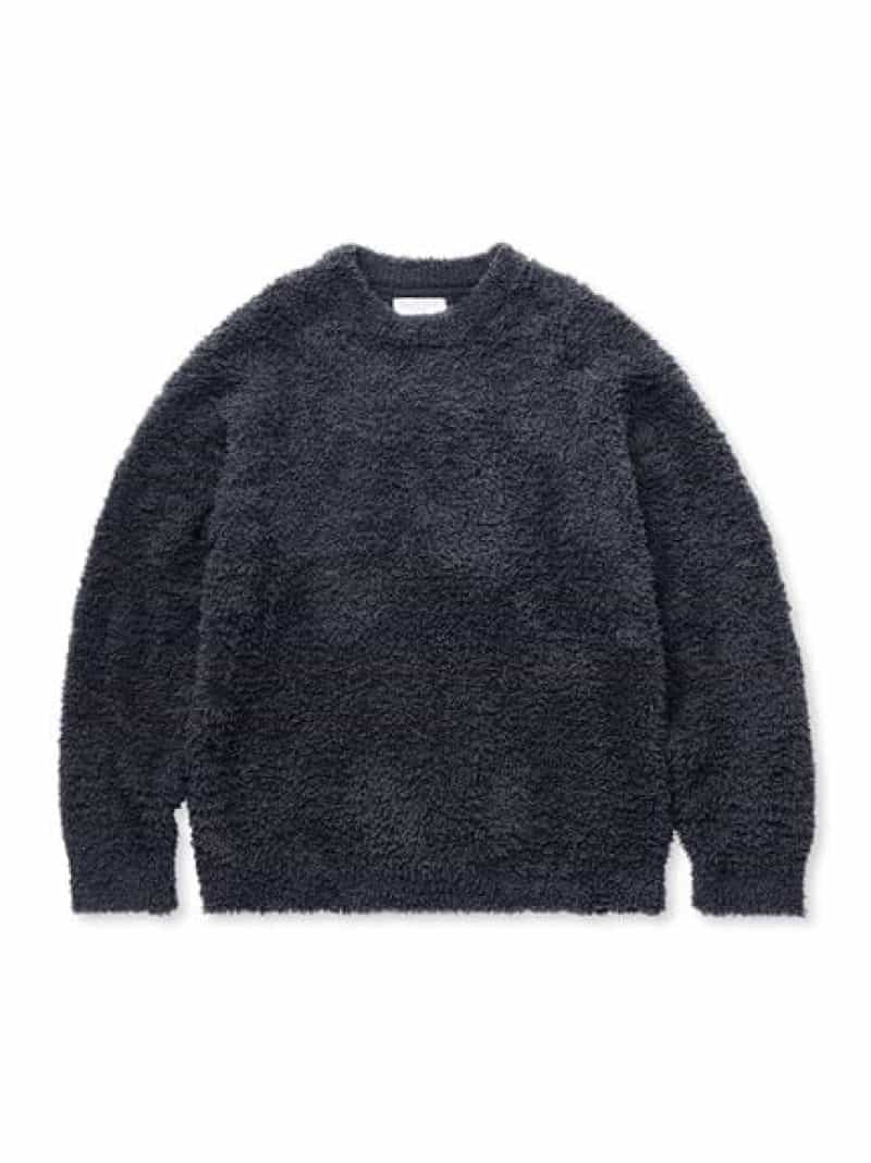 [HOMME] Basic gelato pullover gelato pique gelato pique top sweatshirt/sweater navy gray white [Free shipping] [Rakuten Fashion]