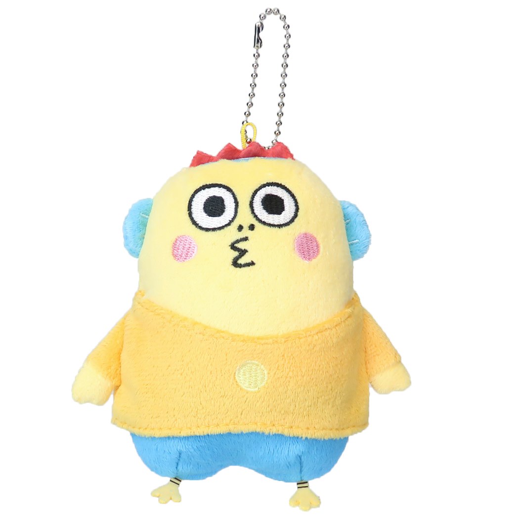 Jirō Mini peluche con forma de bola en forma de cadena, mascota Kojikoji x Sanrio, personajes de Sanrio K Company, regalo para niños y niñas, colección de cine