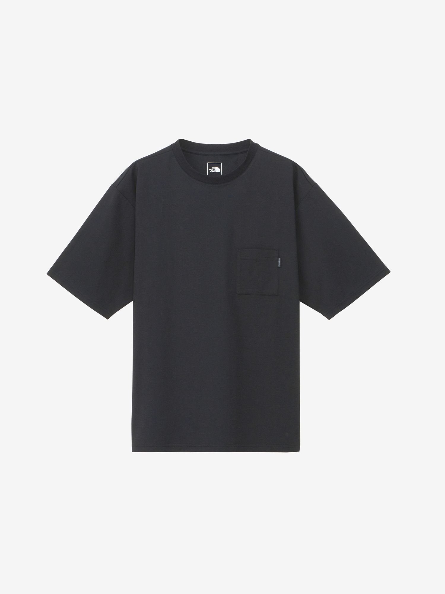 THE NORTH FACE Short Sleeve Airy Pocket Tee (Men's) The North Face Tops Cut and Sew T-Shirt White Black [Free Shipping]