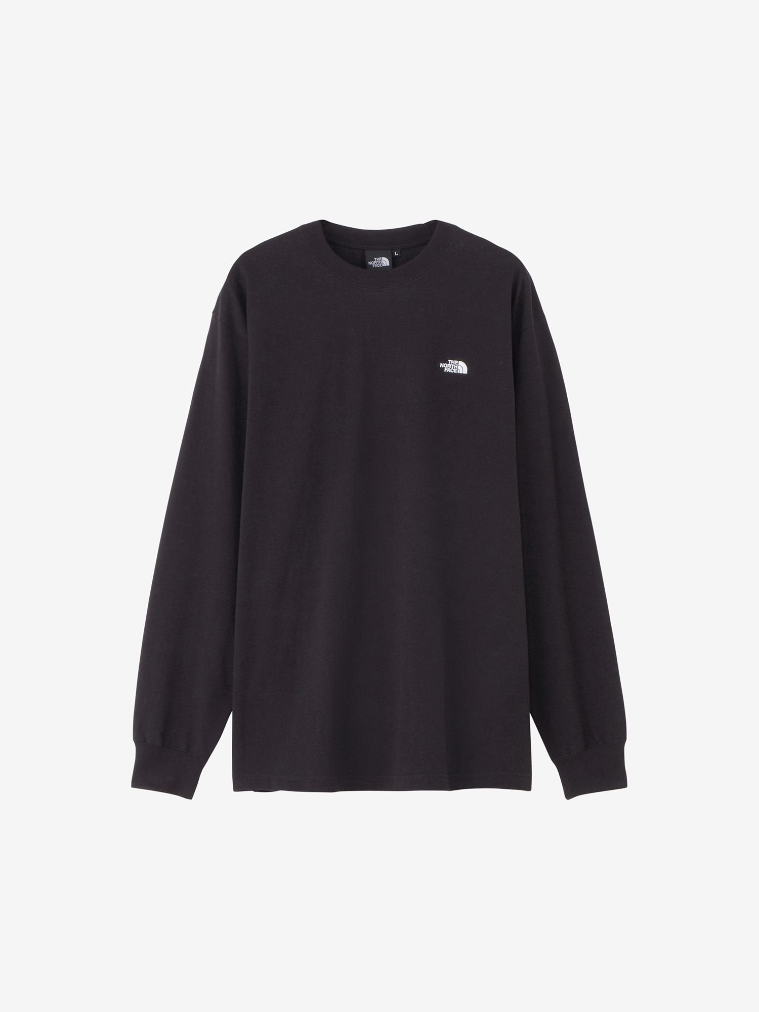 [SALE/30% OFF] THE NORTH FACE Long Sleeve Nuptse Cotton Tea (Men's) The North Face Tops Cut and Sew T-Shirt White Black [Free Shipping]