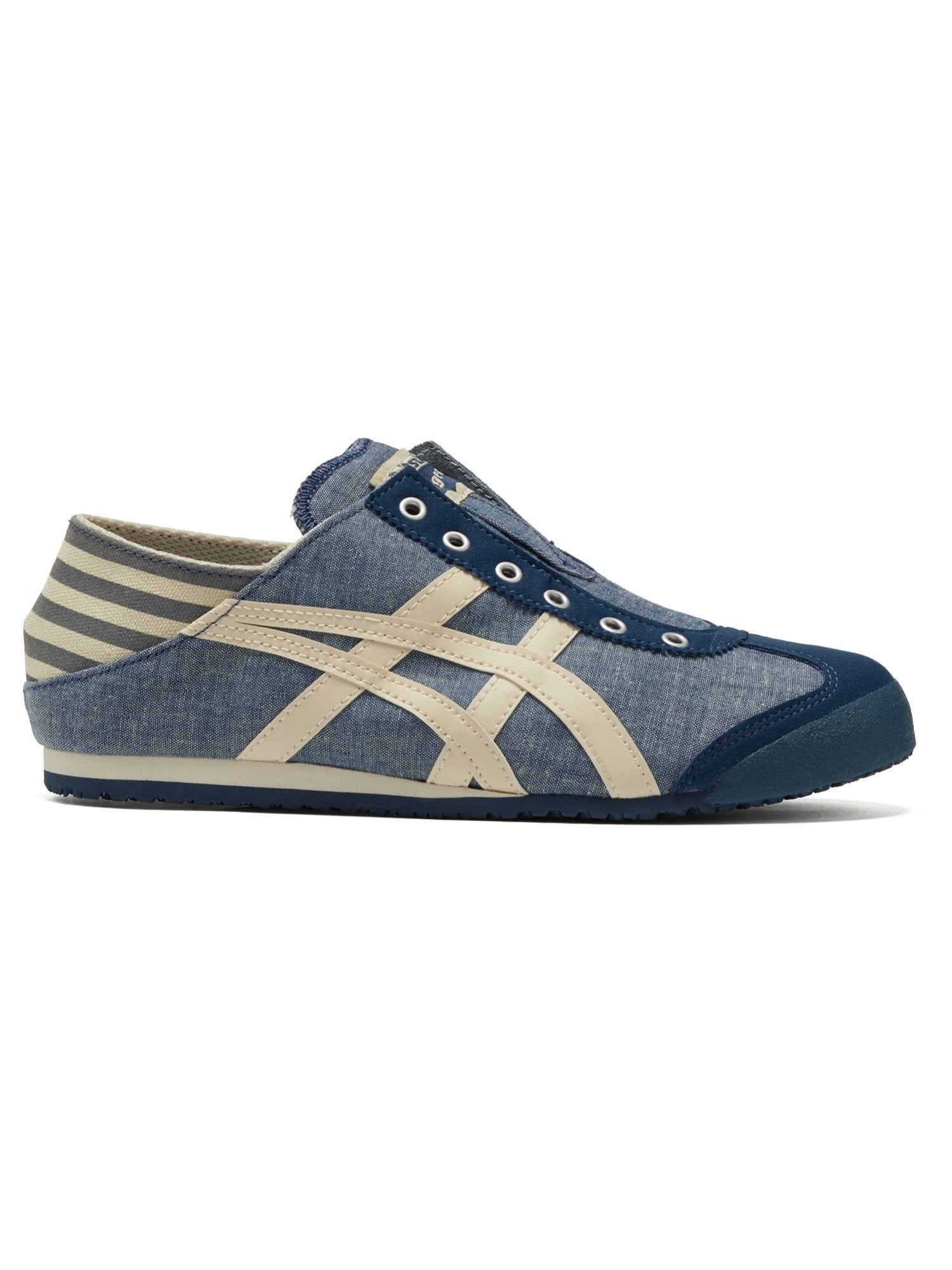 Onitsuka Tiger (U) [Official Shop] MEXICO 66 PARATY Onitsuka Tiger Shoes and Shoes Sneakers Blue Beige [Free Shipping]