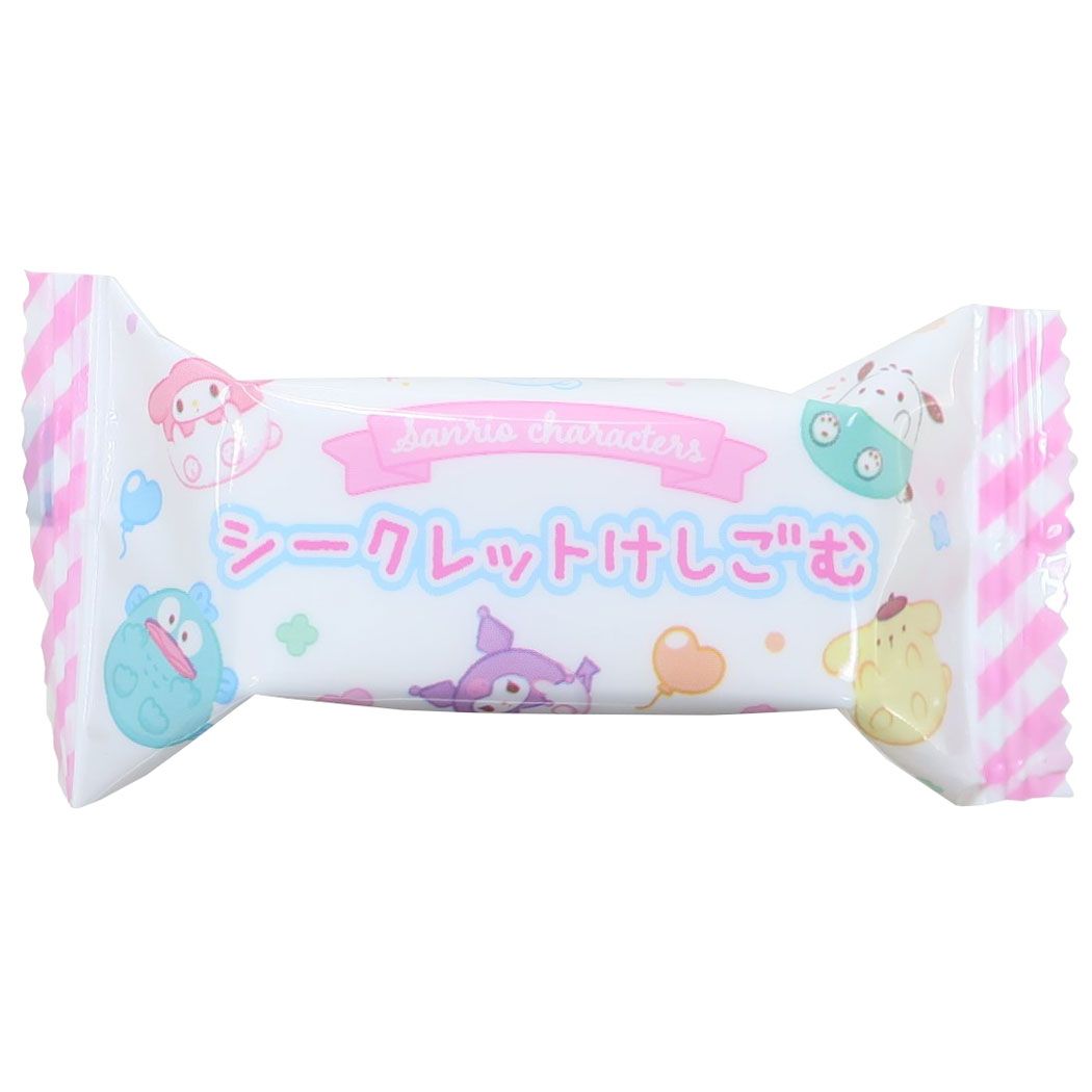 Sanrio Characters Eraser Secret Poppy Rubber 6 types Sanrio Kamio Japan Collection Stationery Character Goods Mail-order Cinema Collection Valentine's Day