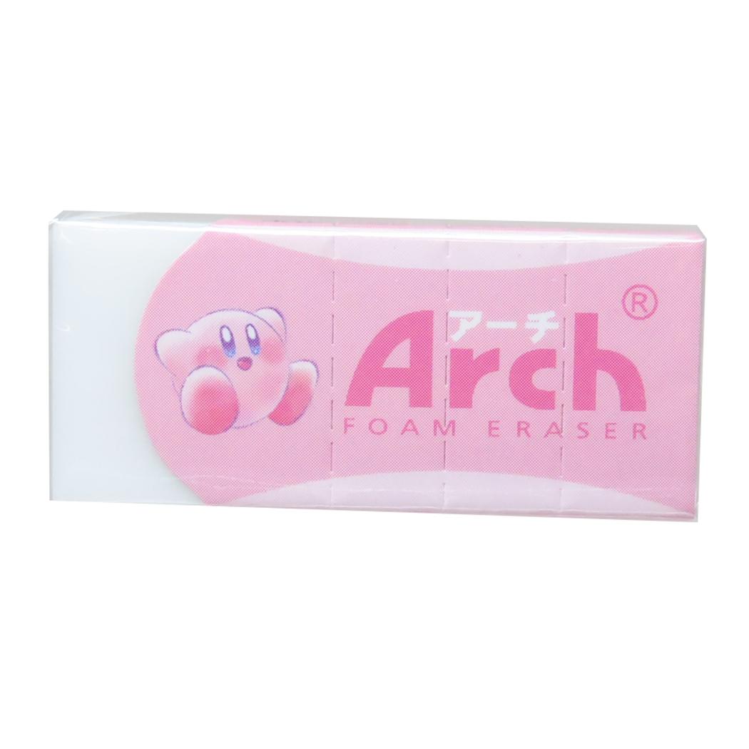 Borrador de Kirby Star Arch Mini Eraser POPPING UP New School Kamio Japón New School Preparation Stationery Escuela primaria Escuela secundaria Artículos de personajes Entrega por correo disponible Colección de cine