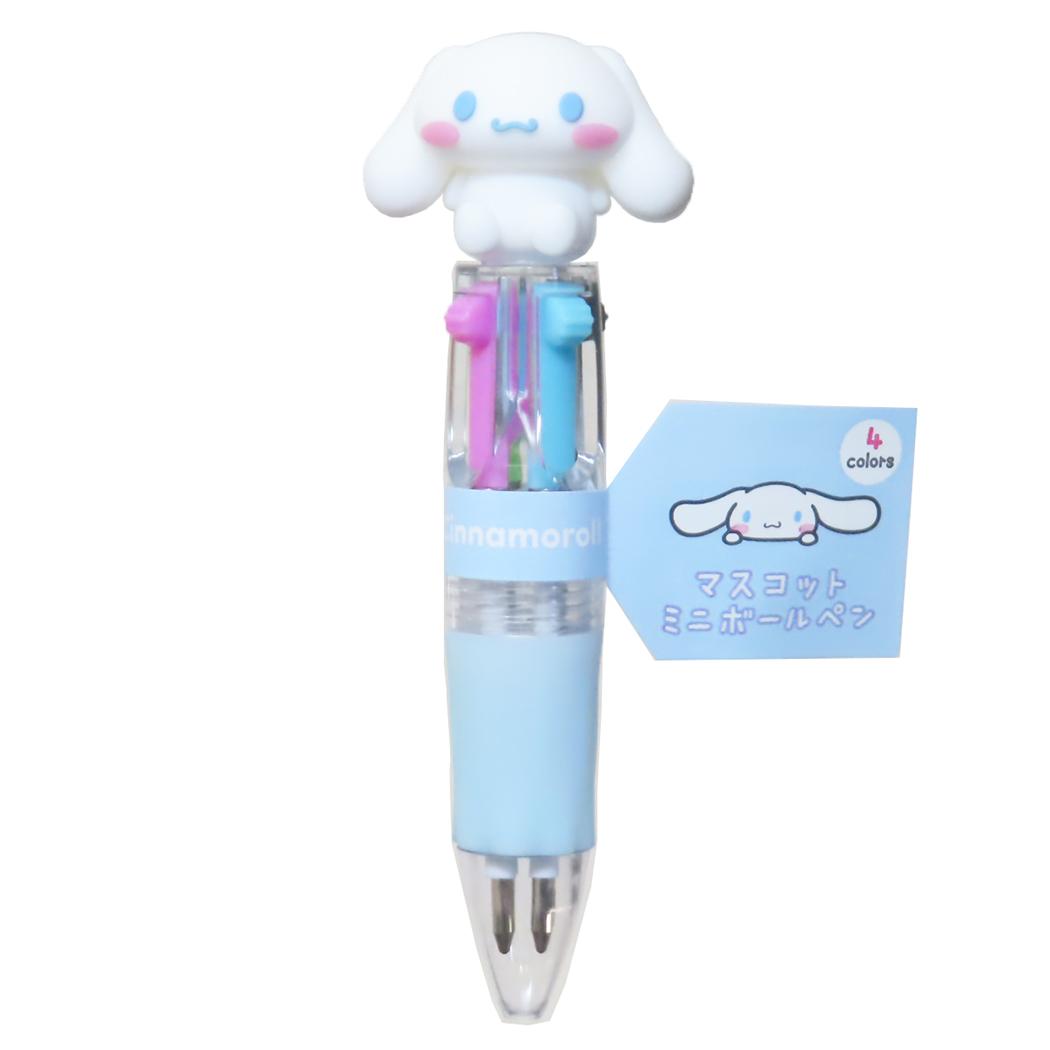 Bolígrafo Cinnamoroll Mascot Mini Bolígrafo Sanrio Kamio Japón Preparación para el nuevo semestre Artículos de papelería Artículos de personajes Colección de cine por correo