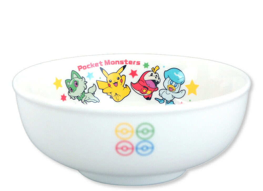 ＼Super SALE special price + coupon available／[Pokemon Ramen Rice Bowl] Pokemon Pikachu Small bowl Tableware Boys Toddlers Elementary school children Kindergarten Cute Game Goods [Kim Jing Pottery]