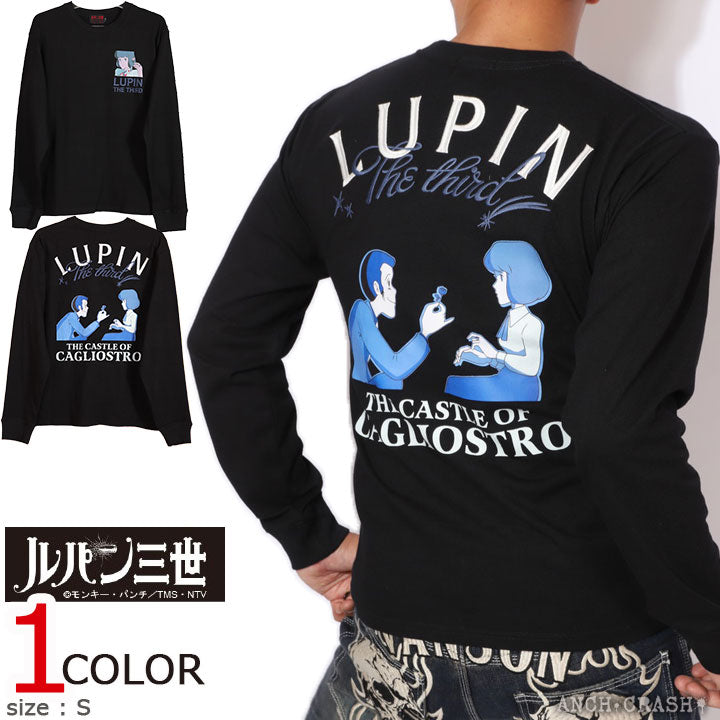 Only the S size is the last item, and the price is great! Sale while stocks are on sale 30% off Lupin III Lupin & Clarice Long T-shirt LPN-2206 Embroidered Long Sleeve T-shirt As this is a service item, returns and exchanges are not possible