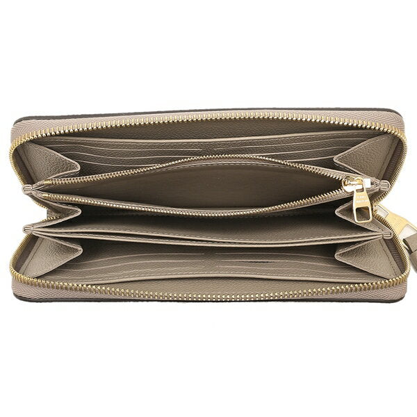 [10% Point Back 3/18 10am - 3/19 10am] Louis Vuitton Long Wallet Zippy Wallet Monogram Emprente Round Zipper Beige Women's LOUIS VUITTON M69794 One Grain Man-Day Day