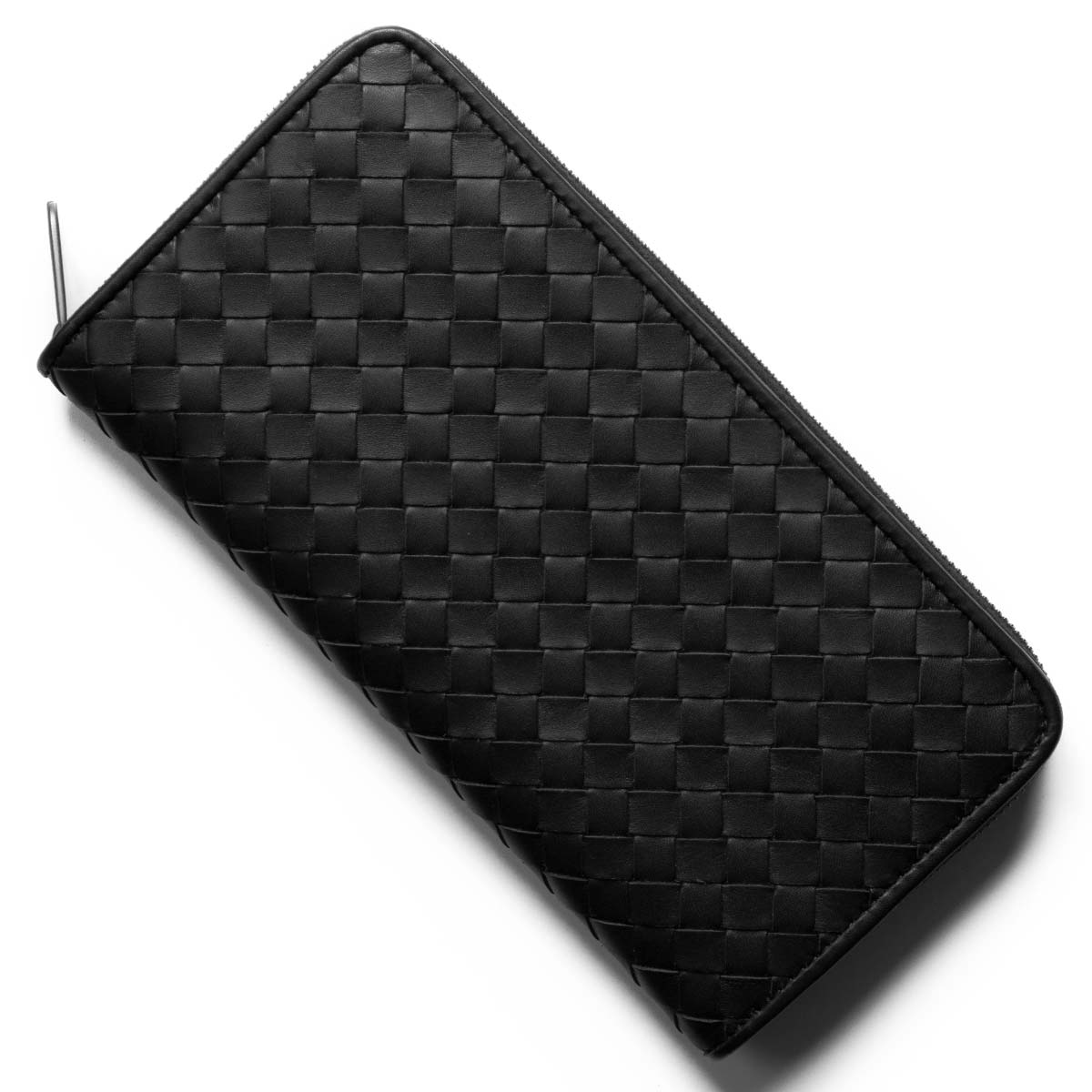 Bottega Veneta (Bottega Veneta) Long Wallet Men's Intrecciato Round Zipper Black 510643 V4651 1000 BOTTEGA VENETA