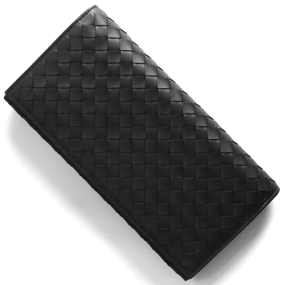 Bottega Veneta (Bottega Veneta) Long Wallet Men's Intrecciato Black 577559 V4651 1000 BOTTEGA VENETA