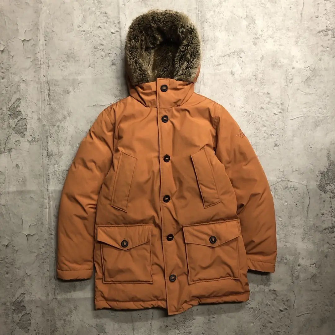 Zanows Face Down Jacket Down Court Orange Men's M McMad