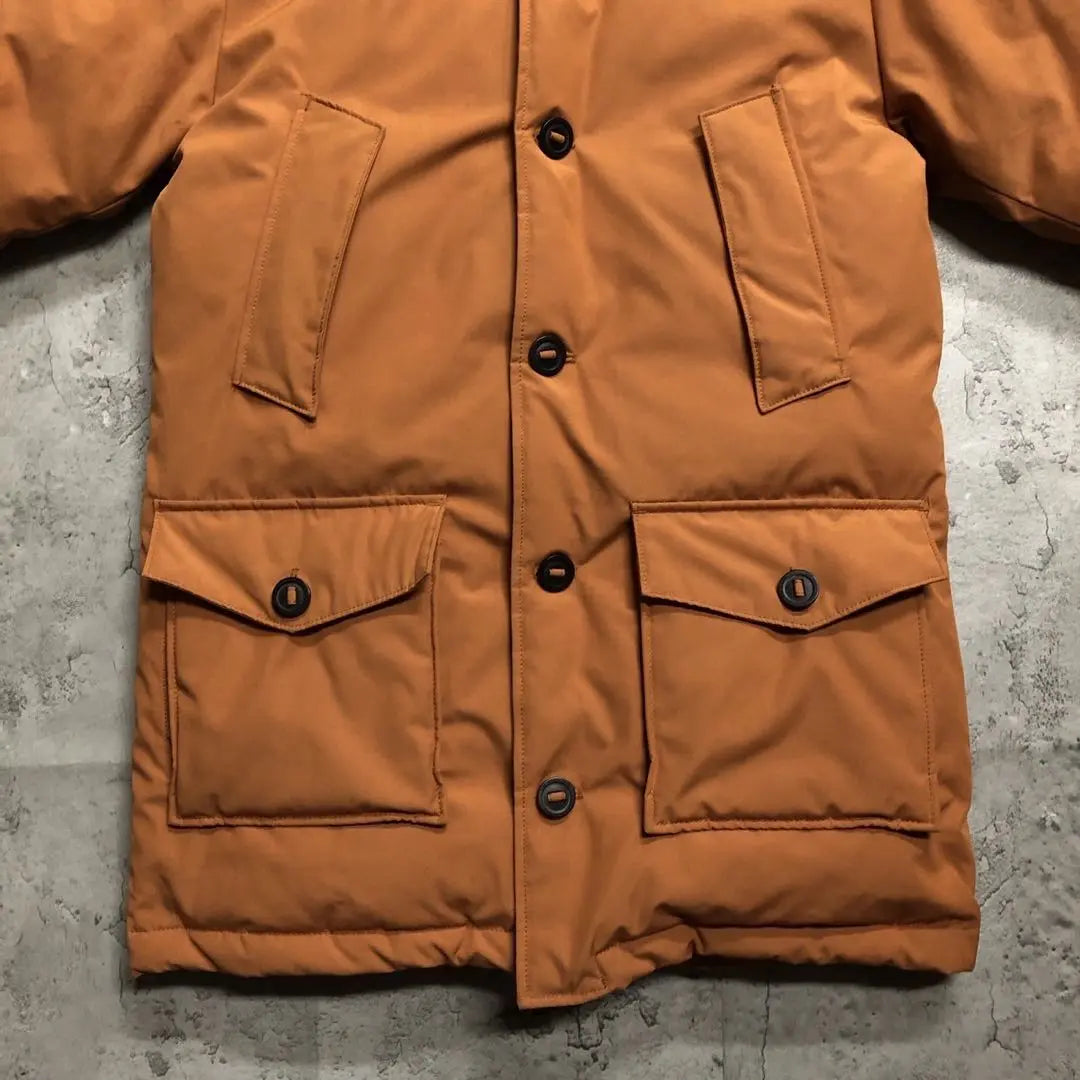 Zanows Face Down Jacket Down Court Orange Men's M McMad