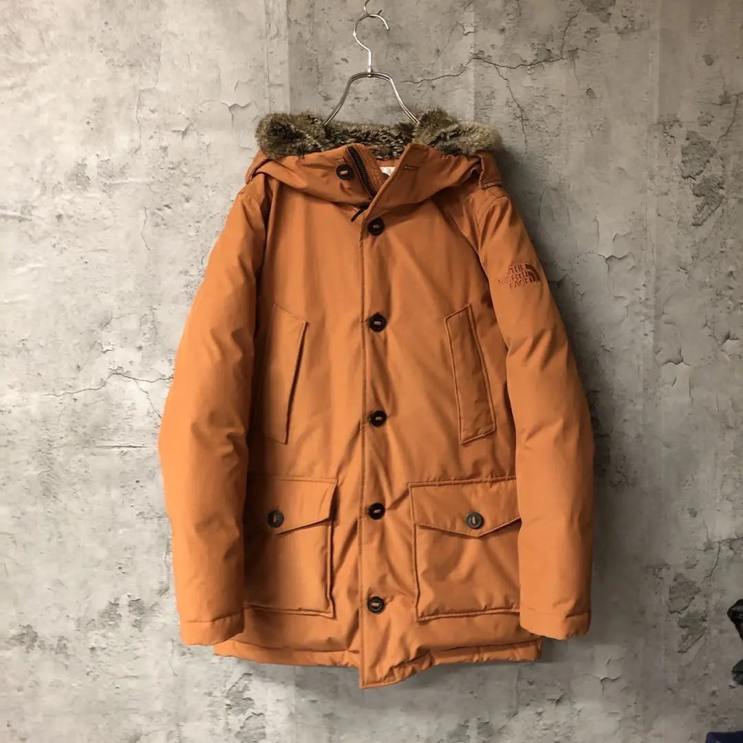 Zanows Face Down Jacket Down Court Orange Men's M McMad