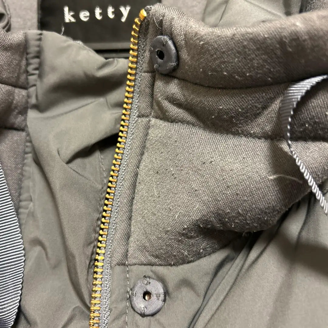 ketty Docking Down Jacket for Different Materials | ketty 異素材ドッキングダウンジャケット