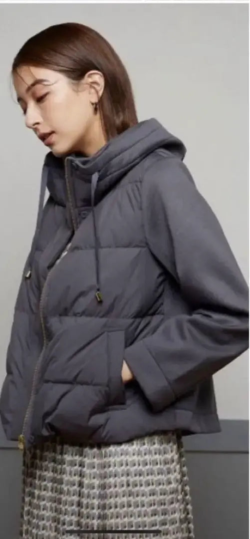 ketty Docking Down Jacket for Different Materials | ketty 異素材ドッキングダウンジャケット