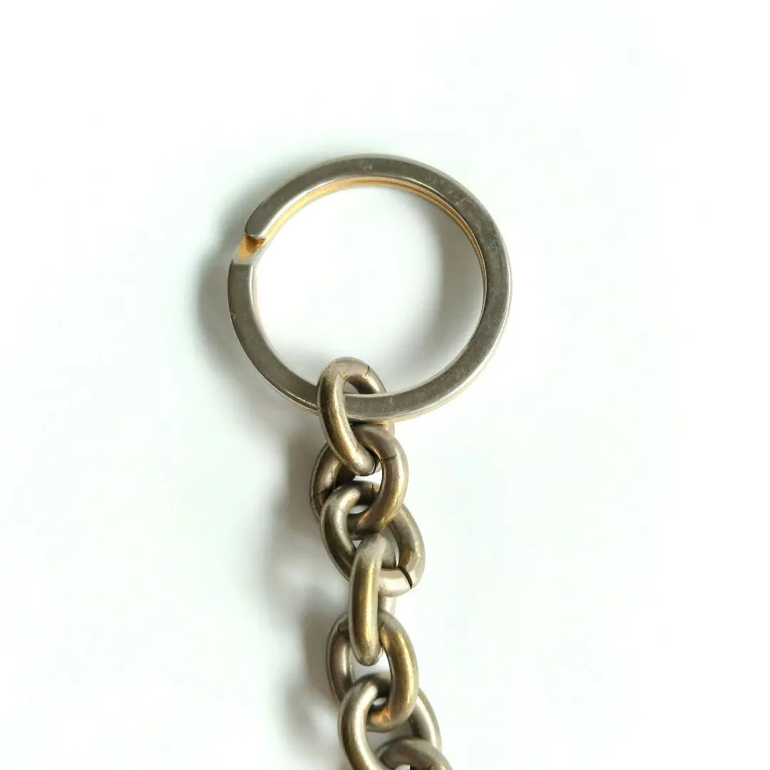 [Rare] CHANEL Keyring Keychain Charm Gold