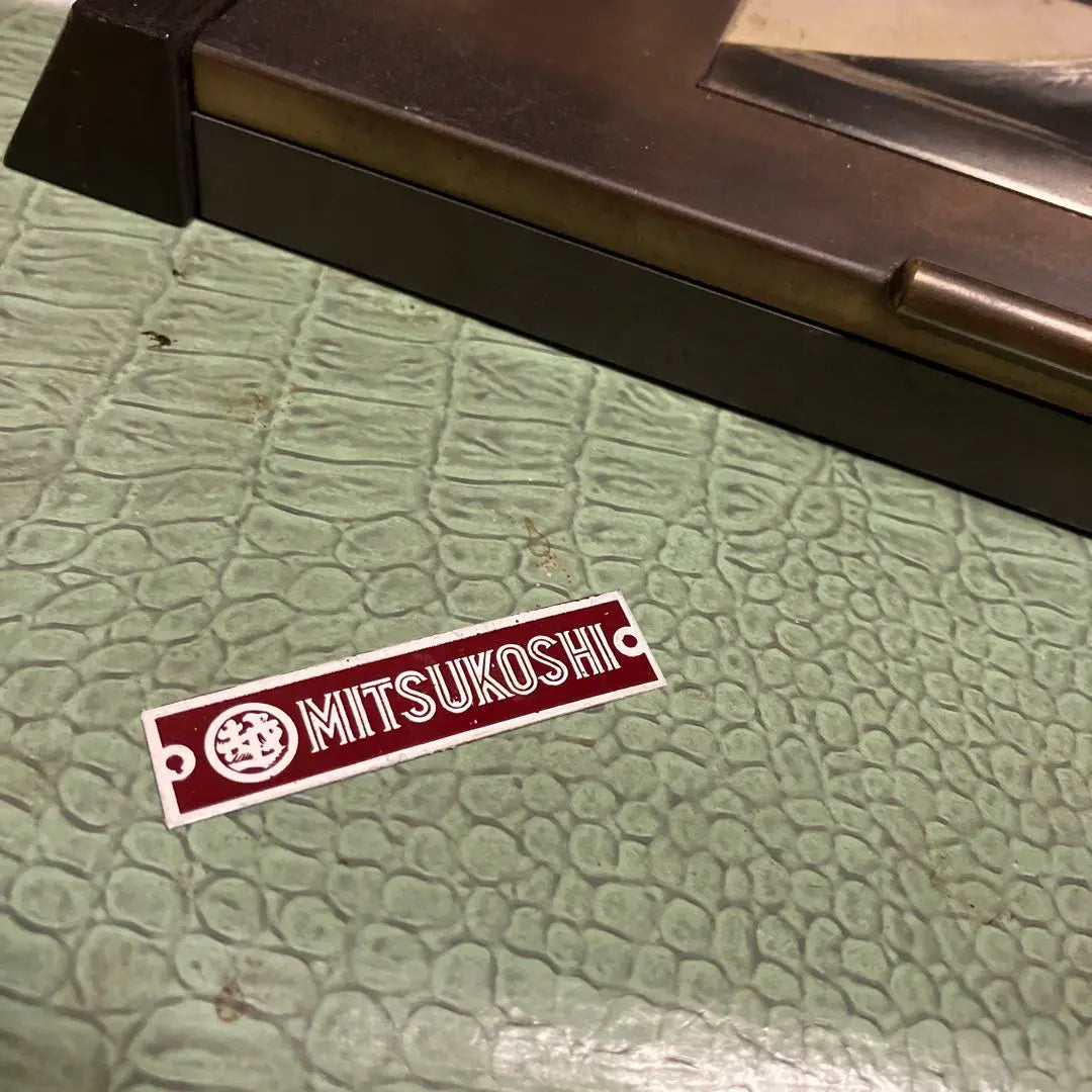 Estuche Showa Retro Antiguo Fuji Mitsukoshi | 昭和レトロ アンティーク 富士山のケース 三越