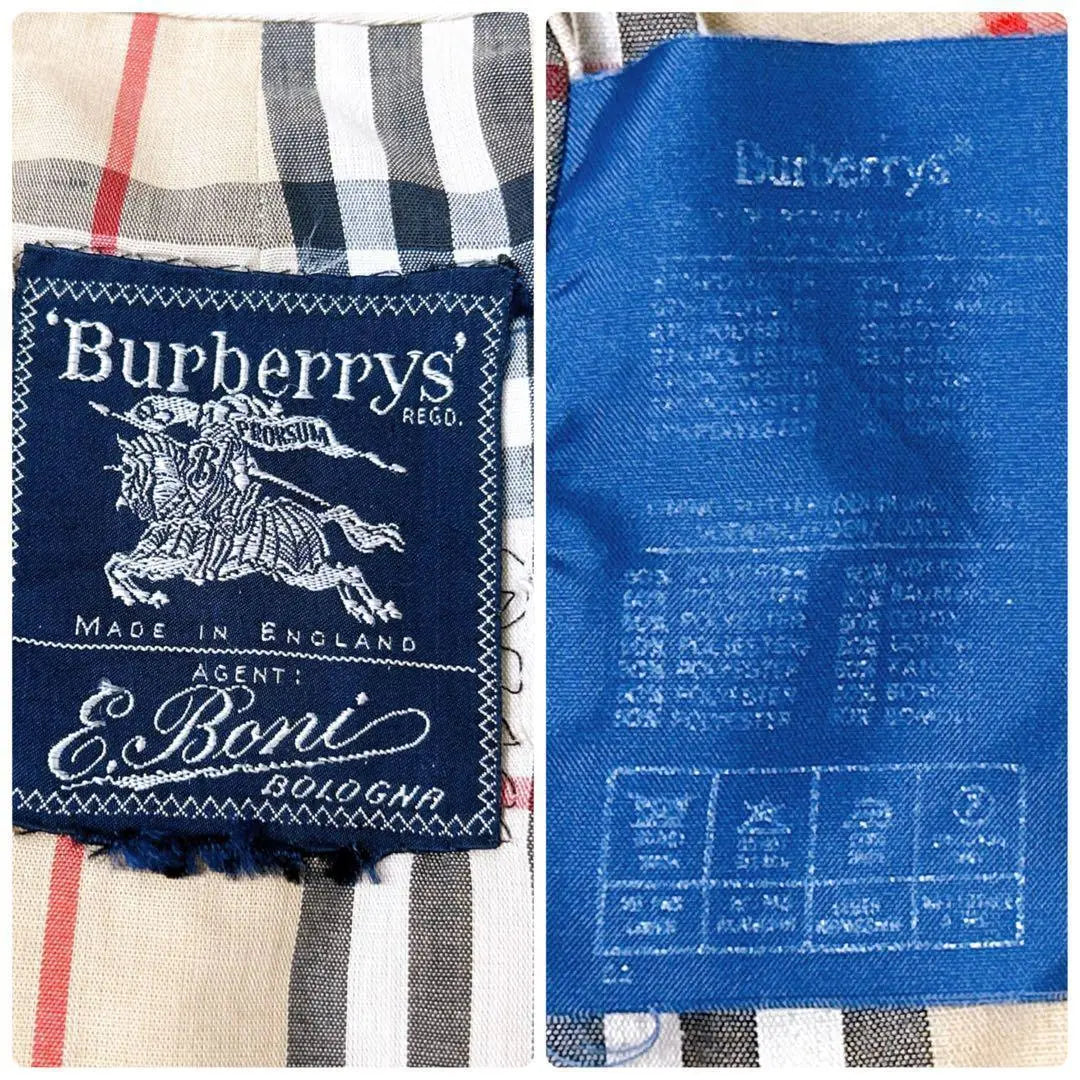 [Raro] Gabardina Burberry Vintage Nova Check