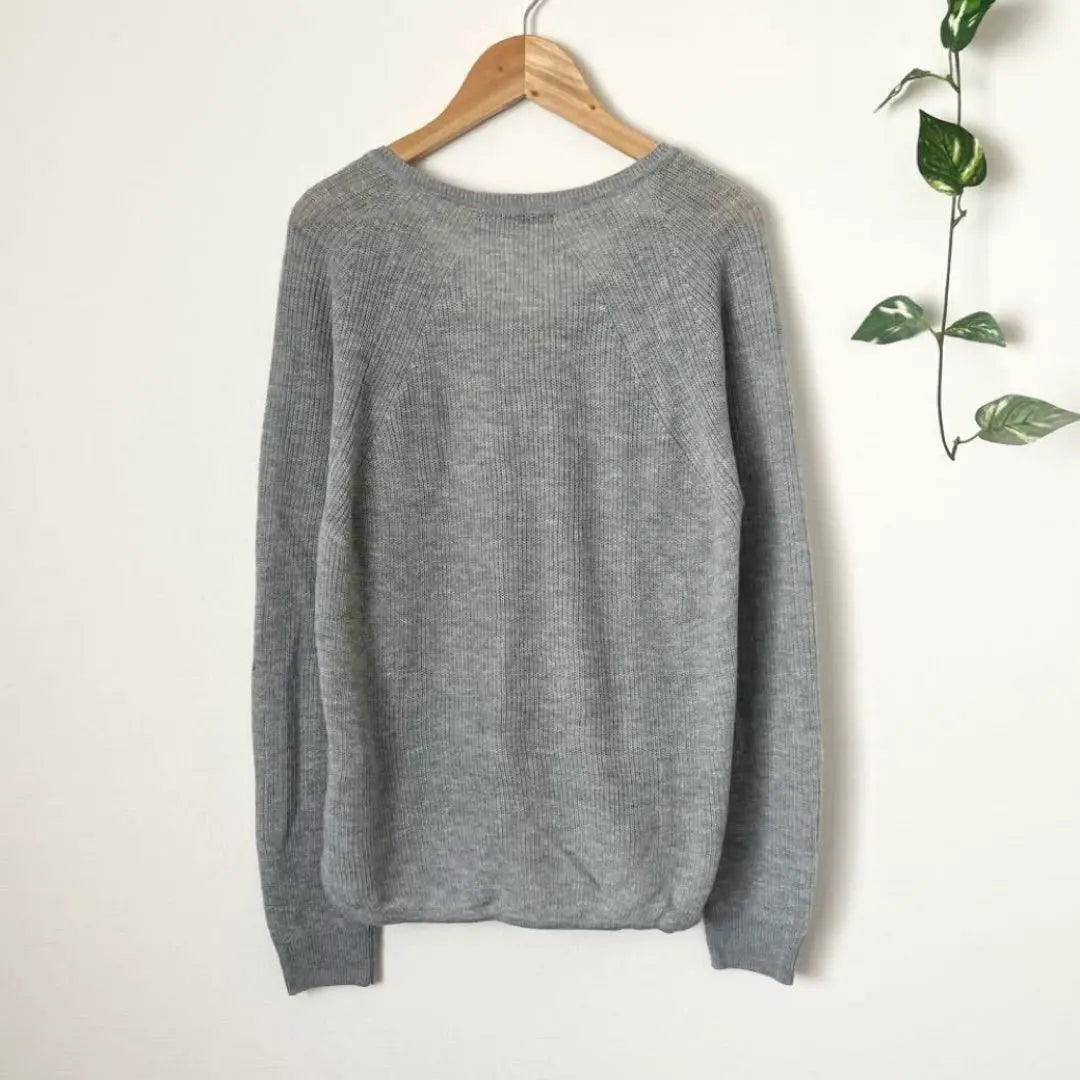 [Beauty] [Zut En Life] Scott Club V neck knit sweater thin | 【美品】【Zut en Life】スコットクラブ　Vネックニットセーター　薄手