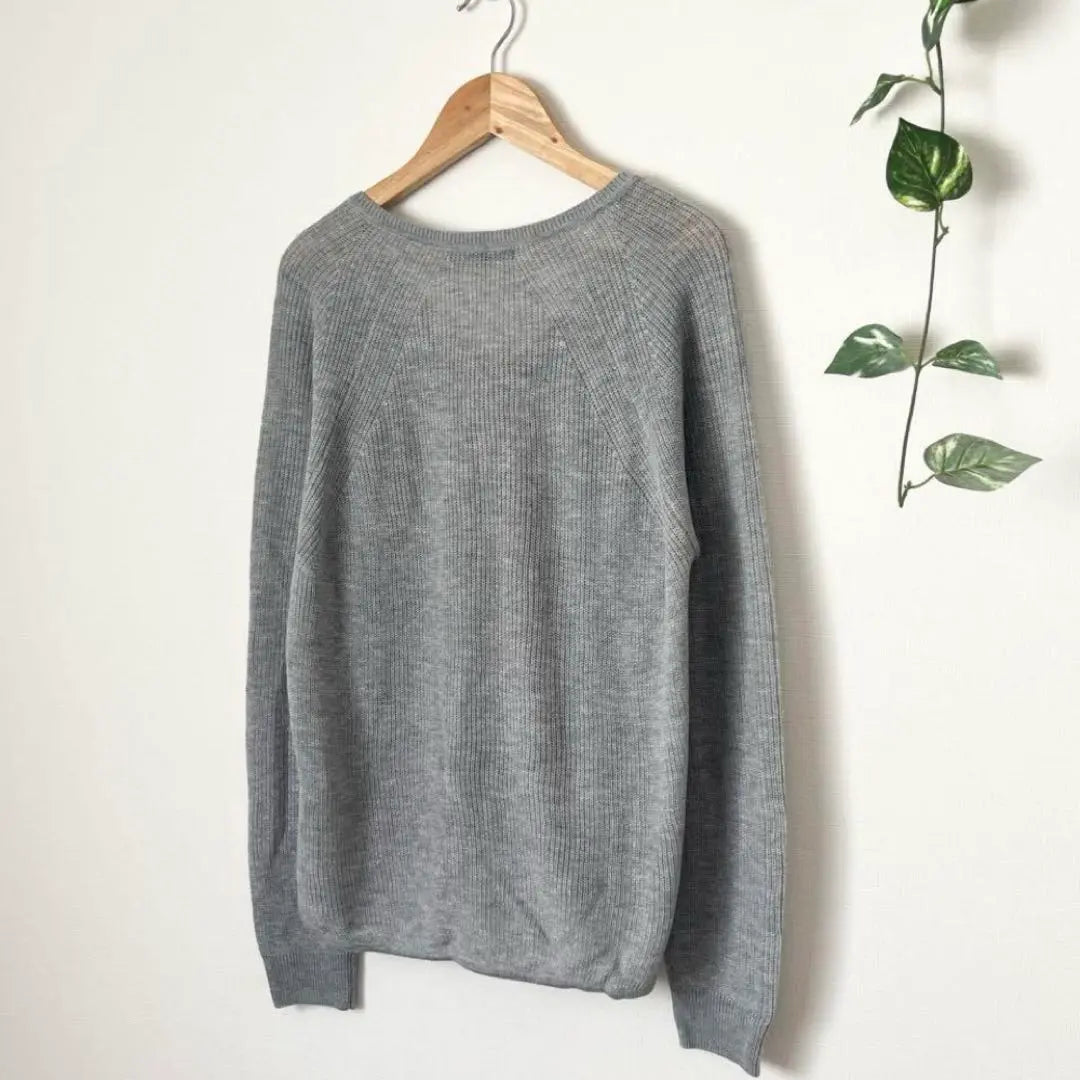 [Beauty] [Zut En Life] Scott Club V neck knit sweater thin | 【美品】【Zut en Life】スコットクラブ　Vネックニットセーター　薄手