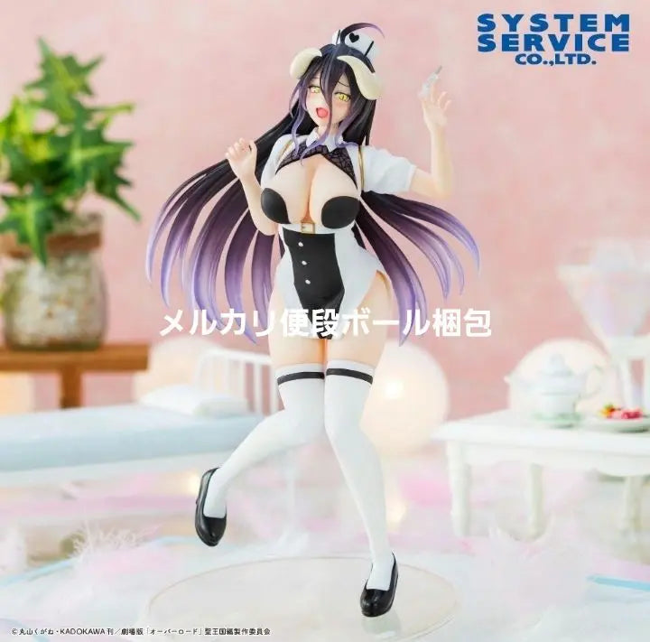 Overlord Vivit Figure Albedo Nurse Ver. | オーバーロード Vivitフィギュア アルベド ナースVer.