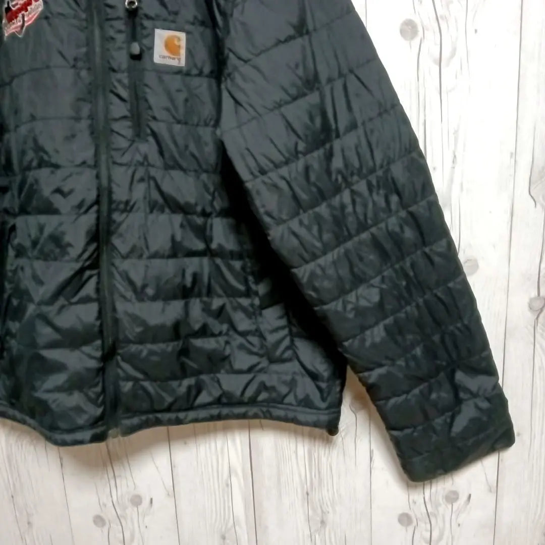 Chaqueta ligera acolchada Carhartt para hombre talla S negra tipo blusón de segunda mano