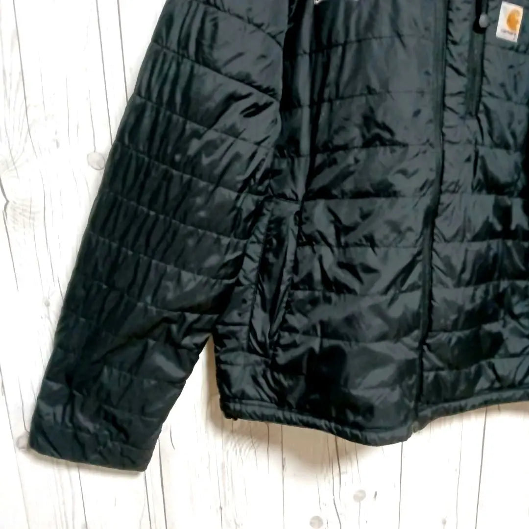 Carhartt Quilted Light Jacket Men's S Black Blouson Second-hand