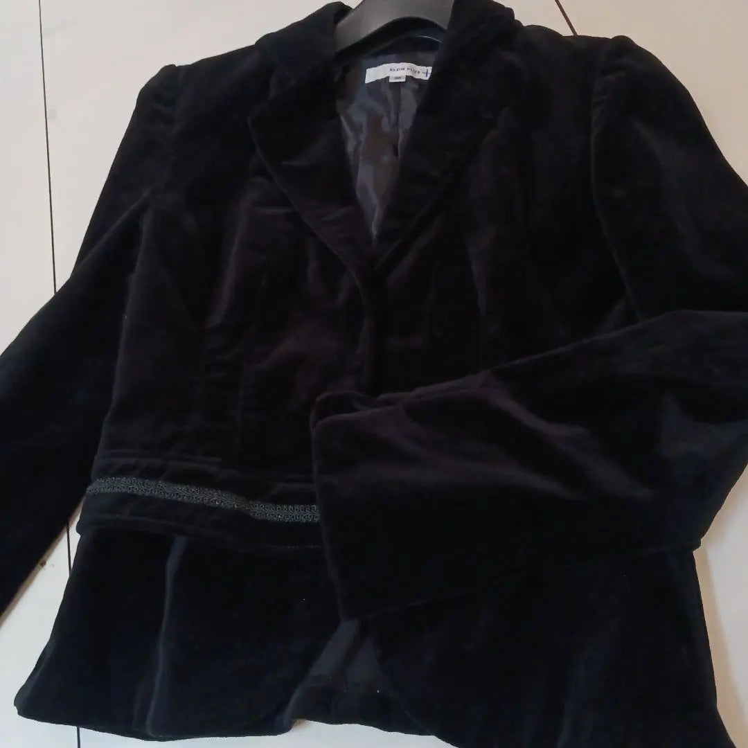 KlEINPLUS Cleaned velour-like 2-way jacket size 38