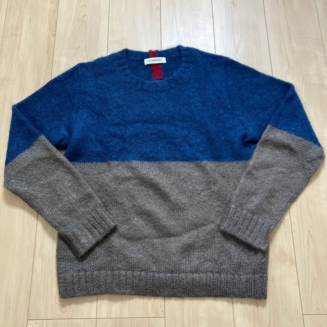 John Undercover Bicolor Mohair Knit John Undercover