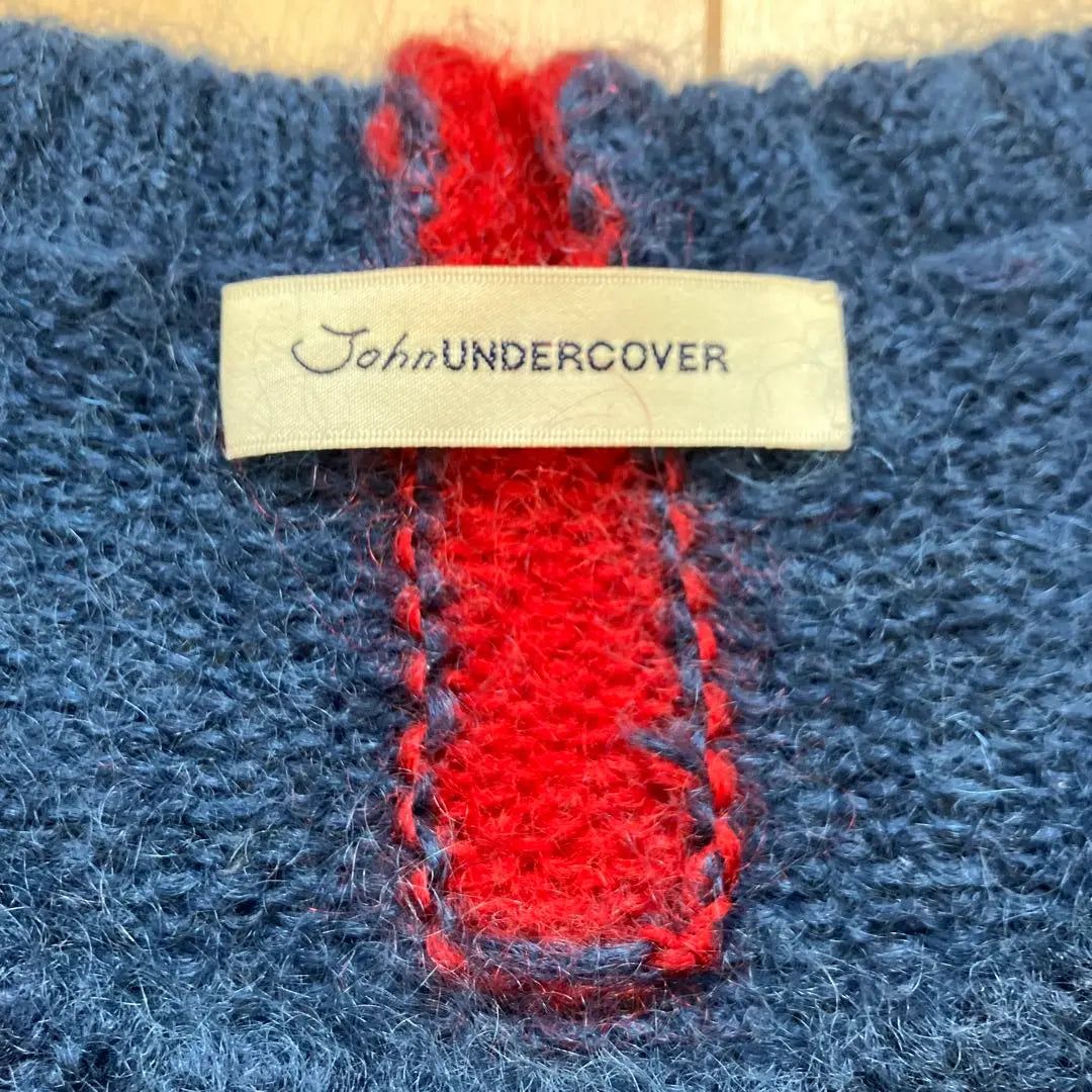 John Undercover Bicolor Mohair Knit John Undercover