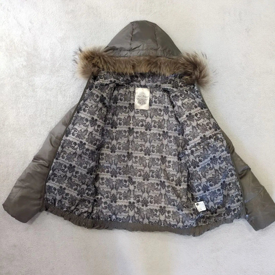 Bou Jeloud raccoon fur down jacket