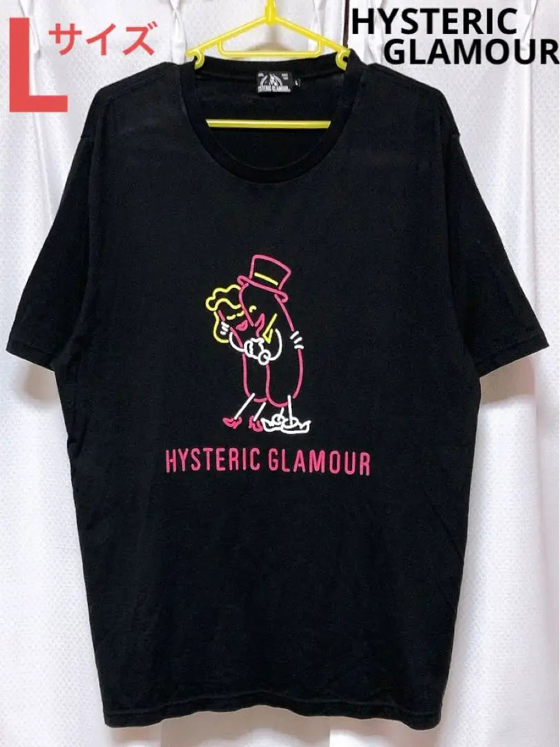 Talla L★ Colaboración HYSTERIC GLAMOUR x Tsuyoshi Noguchi★ Camiseta