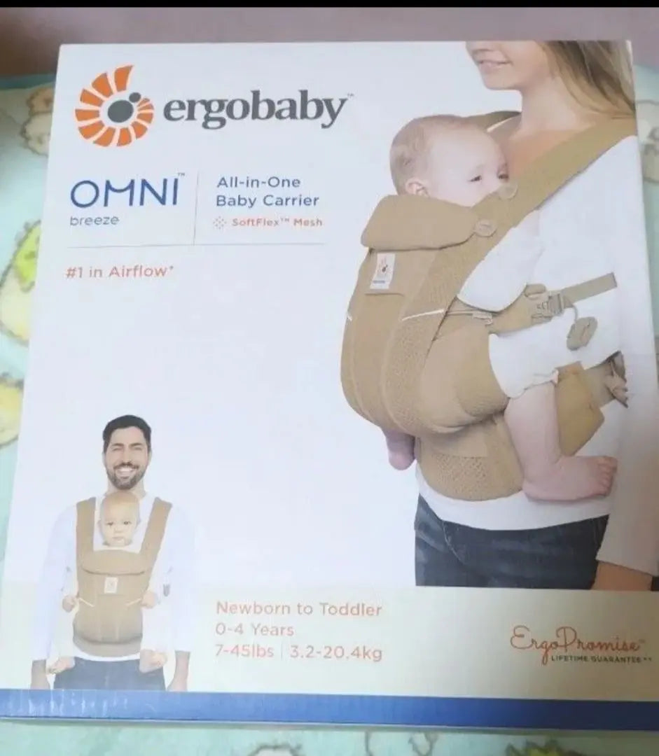 ☆Brand new, unused, unopened☆ ergobaby OMNI Breeze baby carrier