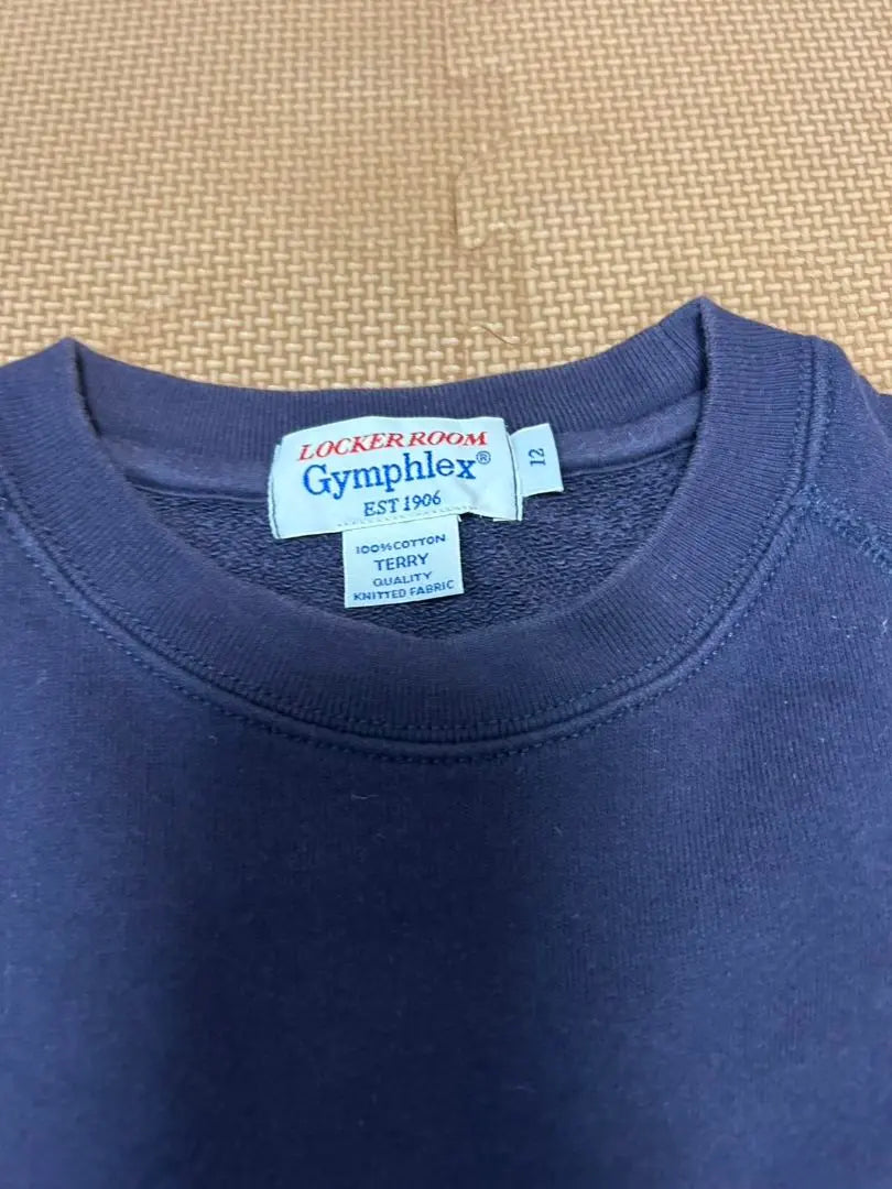 GYMPHLEX Jimflex Short Sleeve Swing Navy Trainer | Gymphlexジムフレックス　半袖スウェット　ネイビー　トレーナー