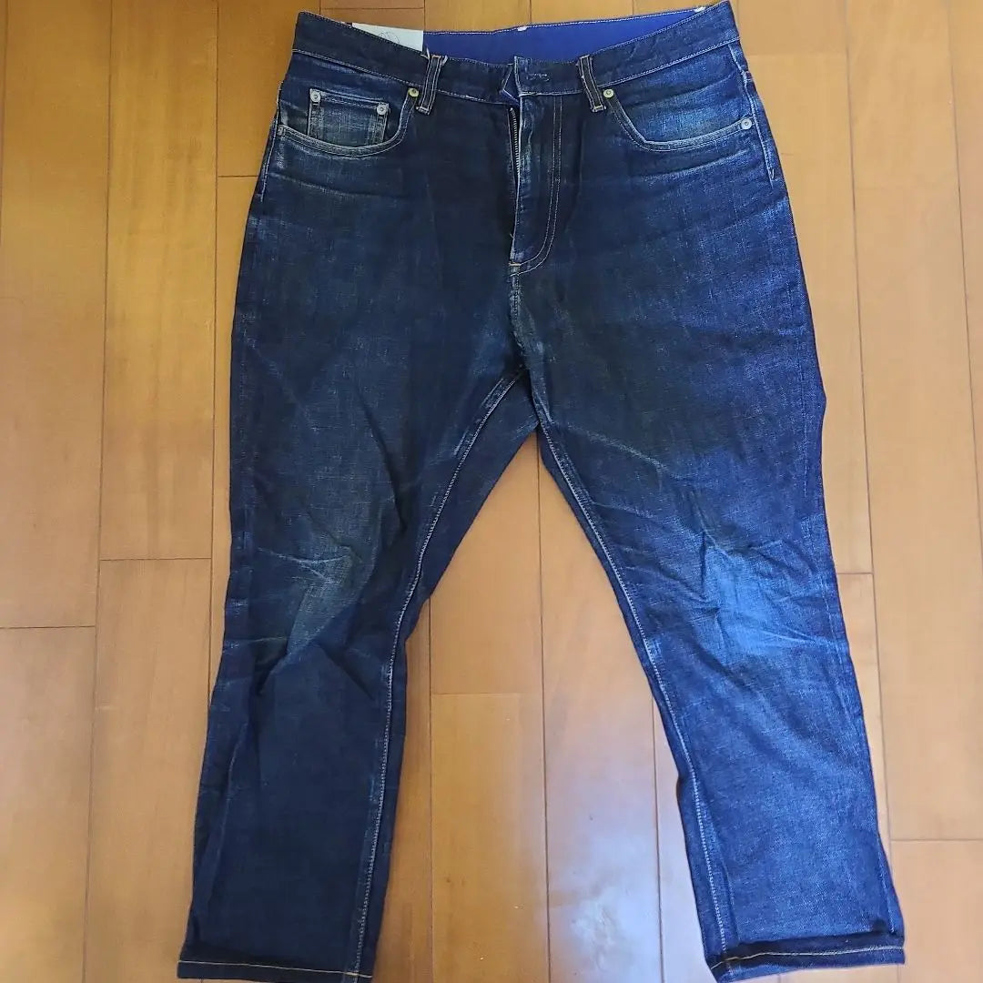 BEAUTY&YOUTH Dark Blue Straight Denim