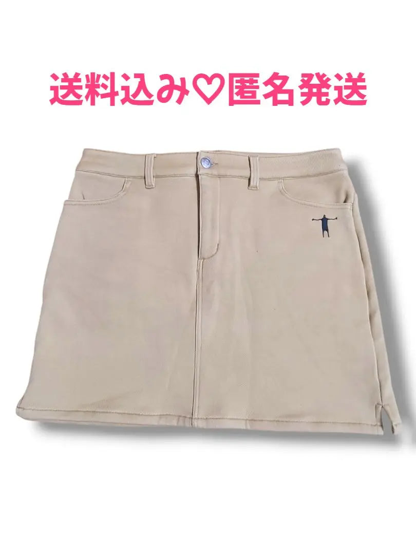 [T-MAC] Vintage clothes ♡ Women's golf skirt, boa-lined skirt, windproof, stretch M